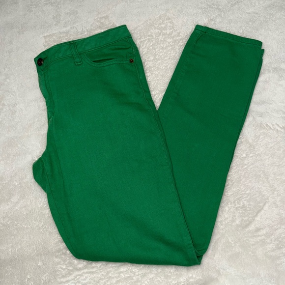 Michael Kors Green Straight Leg Jeans - Picture 1 of 7